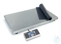 Platform balance, Max 300 kg; d=0,1 kg Weighing plate stainless steel,...